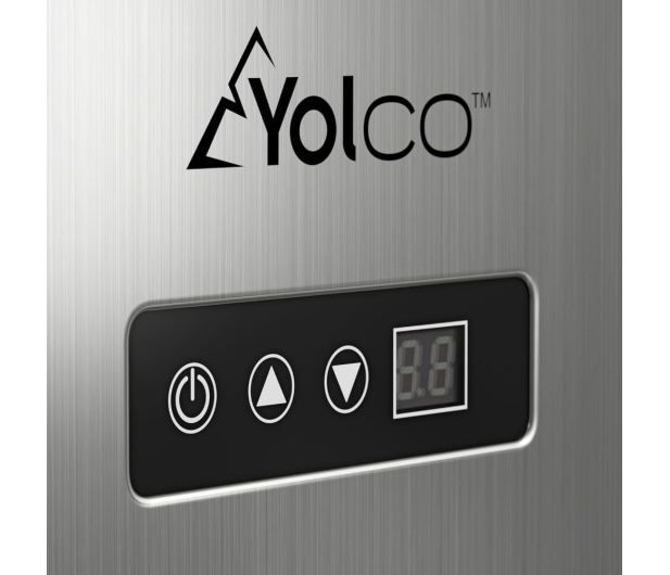 Yolco Lodówka turystyczna QL40 srebrna - 1231407 - zdjęcie 7